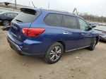 2017 Nissan Pathfinder S Blue vin: 5N1DR2MM4HC605452