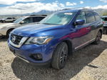 2017 Nissan Pathfinder S Синий vin: 5N1DR2MM4HC626785