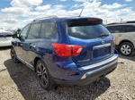 2017 Nissan Pathfinder S Синий vin: 5N1DR2MM4HC626785