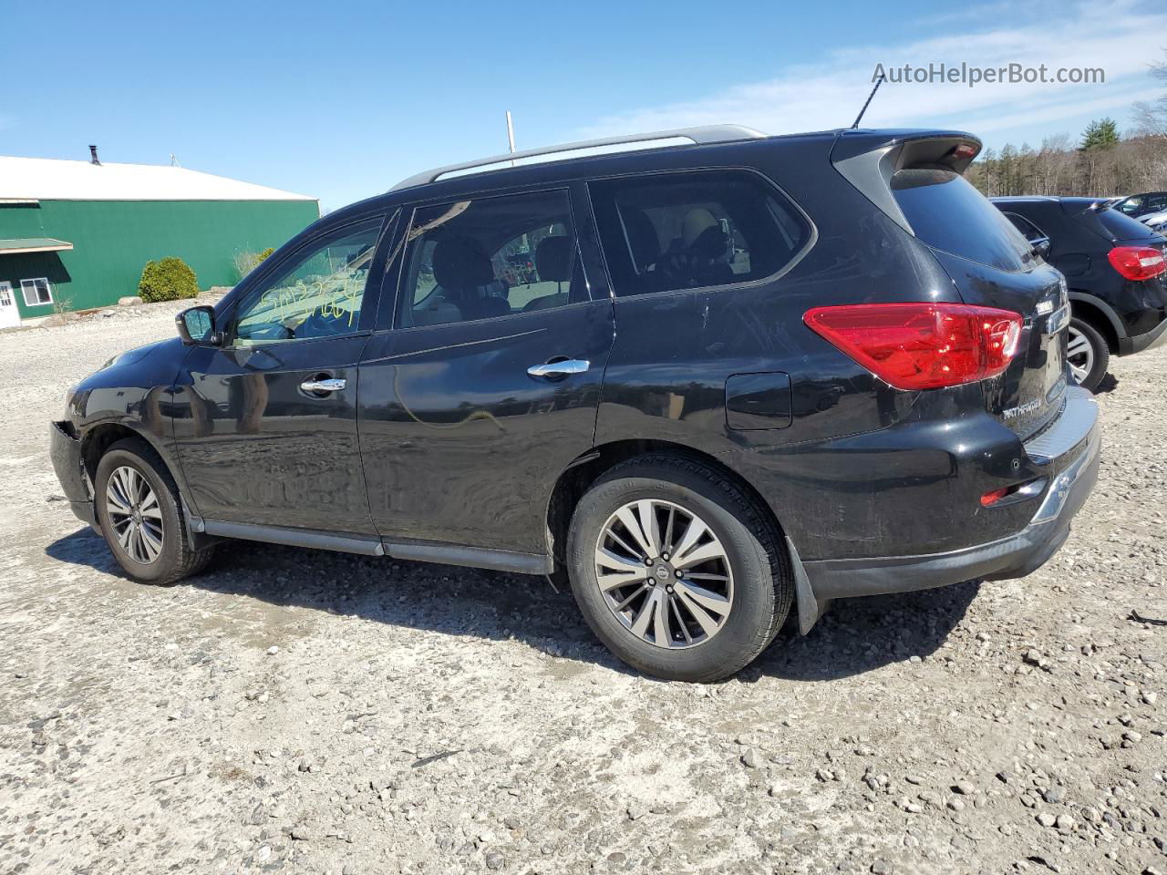 2017 Nissan Pathfinder S Black vin: 5N1DR2MM4HC650746