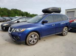 2017 Nissan Pathfinder S Blue vin: 5N1DR2MM4HC677168