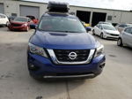 2017 Nissan Pathfinder S Синий vin: 5N1DR2MM4HC677168