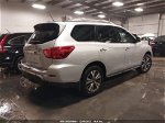 2017 Nissan Pathfinder Sl Silver vin: 5N1DR2MM4HC913916