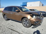 2017 Nissan Pathfinder S Gold vin: 5N1DR2MM6HC601161