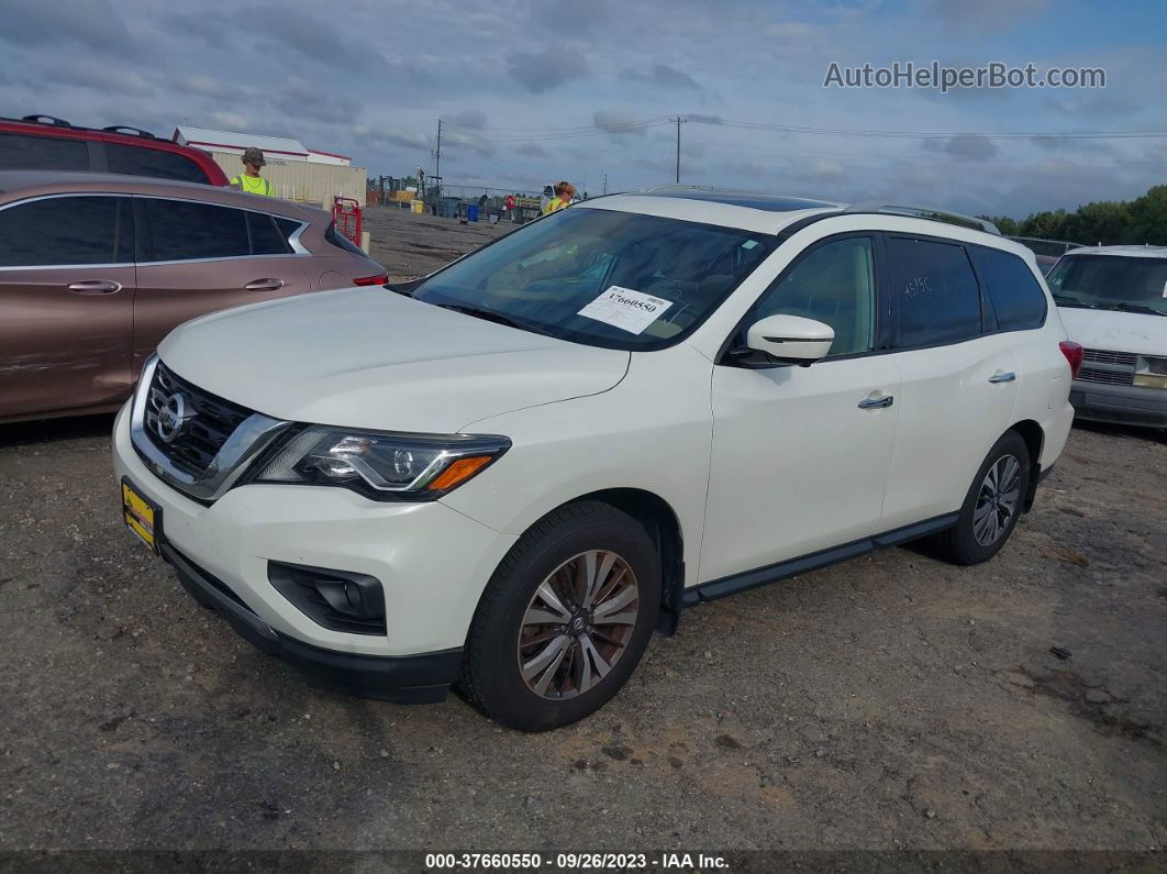 2017 Nissan Pathfinder Platinum/sv/sl/s Белый vin: 5N1DR2MM6HC630479