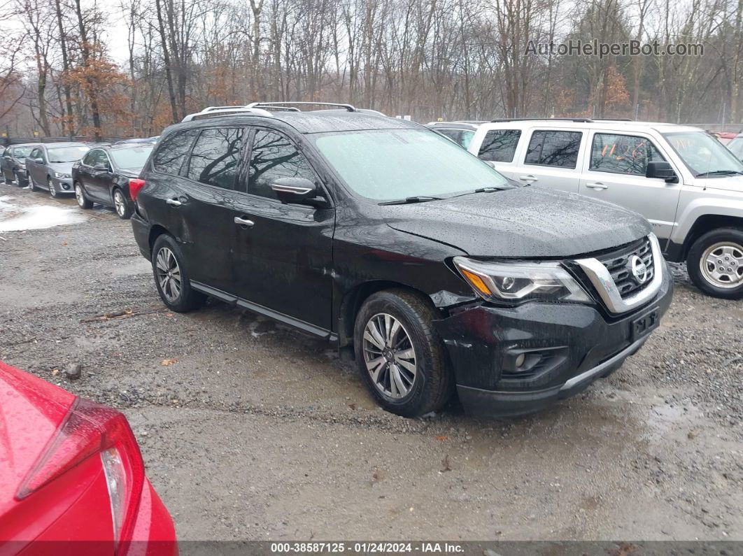 2017 Nissan Pathfinder Sl Black vin: 5N1DR2MM6HC647766