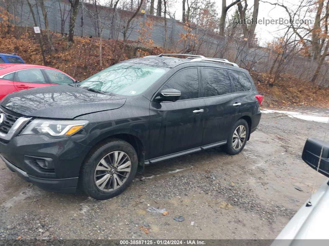 2017 Nissan Pathfinder Sl Black vin: 5N1DR2MM6HC647766