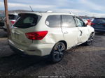 2017 Nissan Pathfinder Platinum White vin: 5N1DR2MM6HC681576