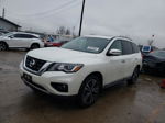 2017 Nissan Pathfinder S White vin: 5N1DR2MM6HC911391