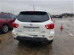 2017 Nissan Pathfinder S Белый vin: 5N1DR2MM6HC911391