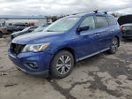 2017 Nissan Pathfinder S Blue vin: 5N1DR2MM7HC619006