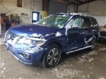 2017 Nissan Pathfinder S Blue vin: 5N1DR2MM7HC619426