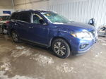 2017 Nissan Pathfinder S Blue vin: 5N1DR2MM7HC619426