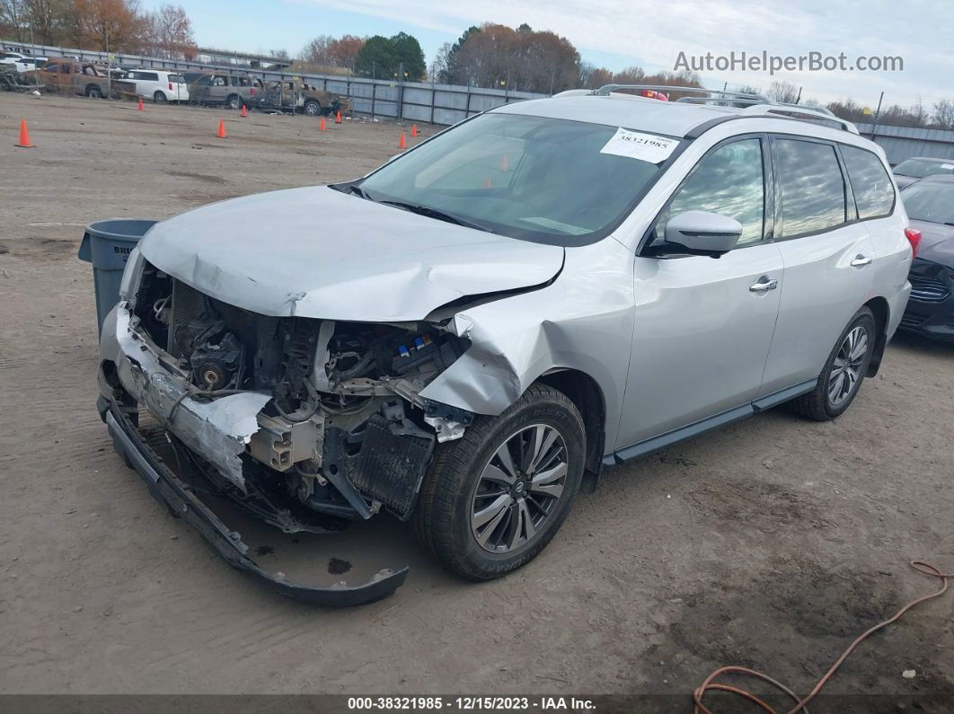 2017 Nissan Pathfinder Sl Silver vin: 5N1DR2MM7HC642771