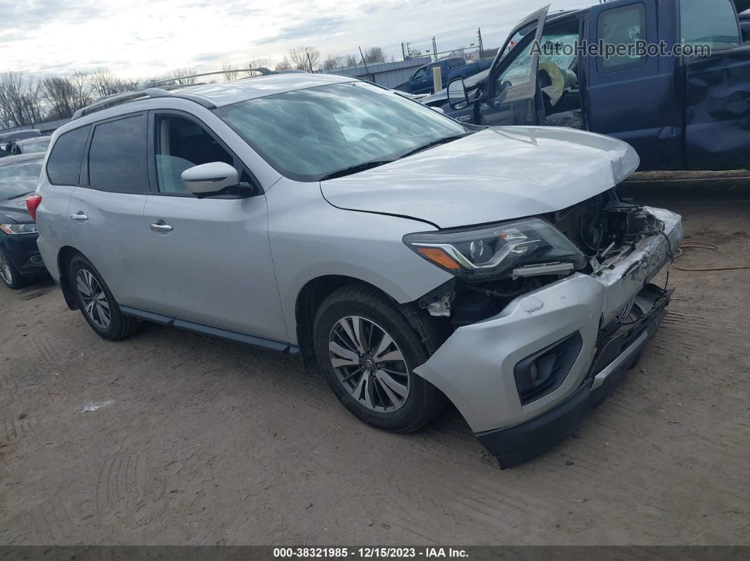 2017 Nissan Pathfinder Sl Silver vin: 5N1DR2MM7HC642771