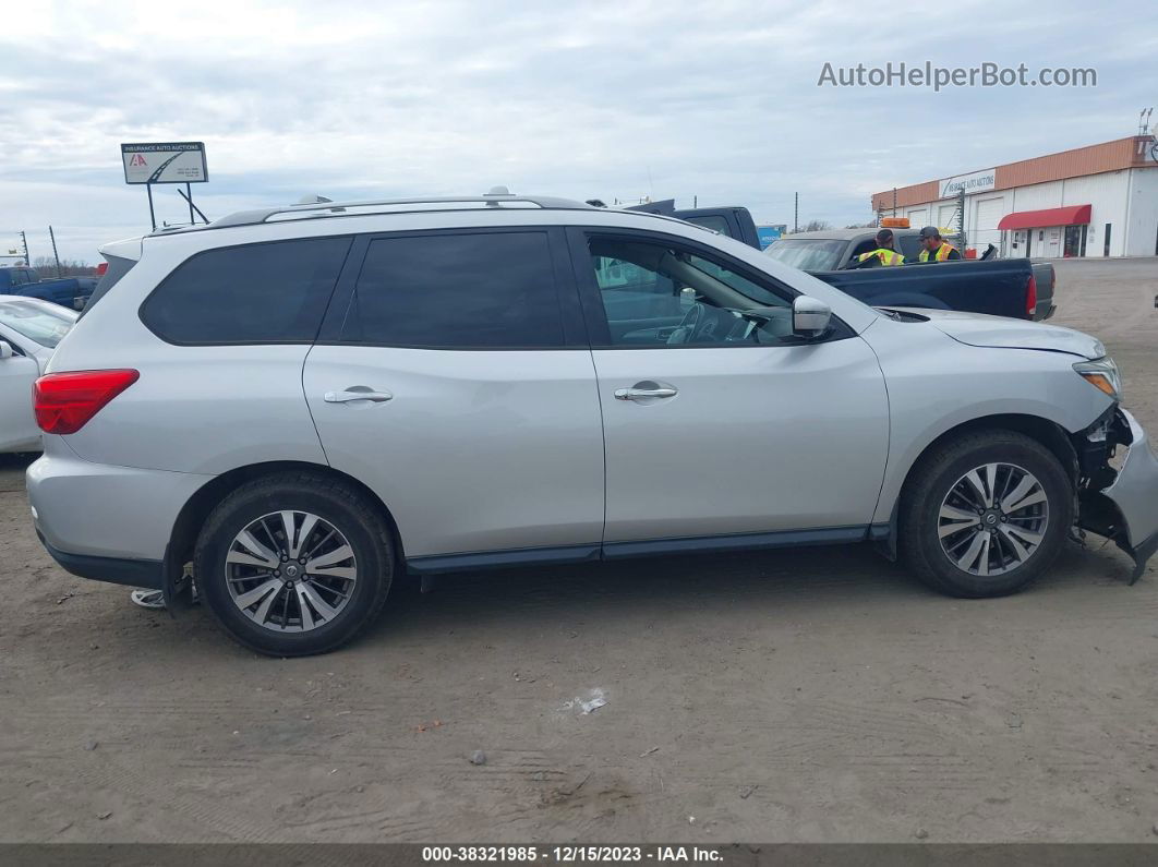 2017 Nissan Pathfinder Sl Silver vin: 5N1DR2MM7HC642771