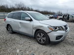 2017 Nissan Pathfinder S Silver vin: 5N1DR2MM7HC656427