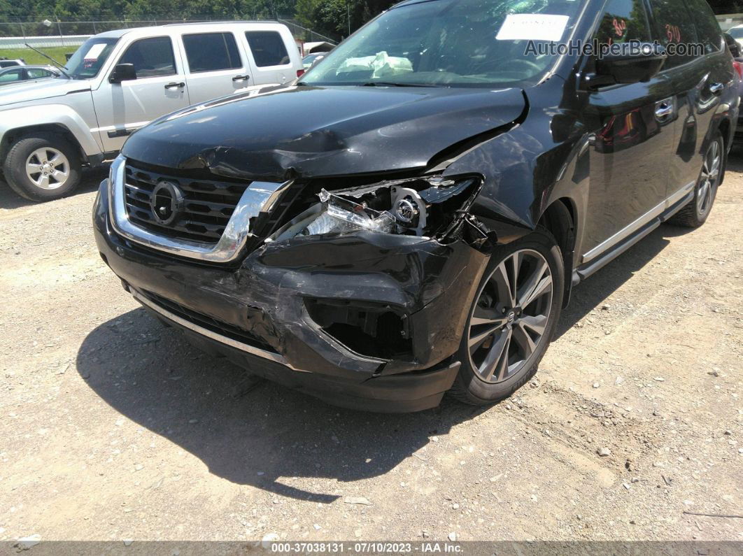 2017 Nissan Pathfinder Platinum Black vin: 5N1DR2MM7HC676046