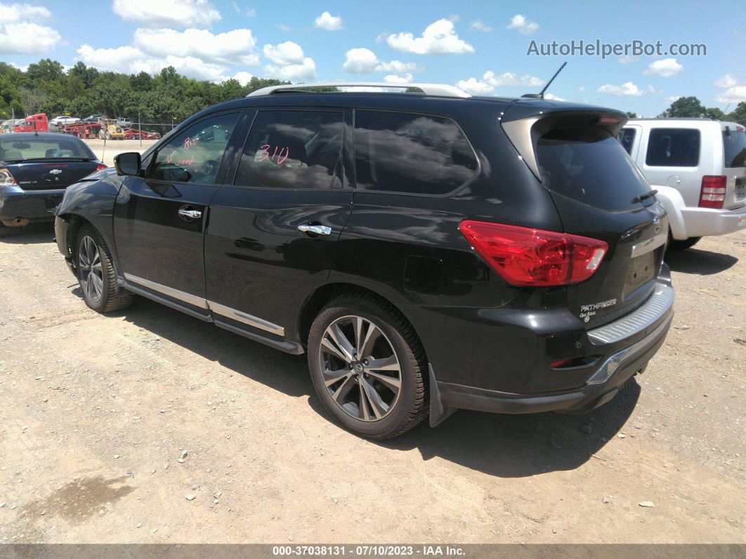 2017 Nissan Pathfinder Platinum Black vin: 5N1DR2MM7HC676046