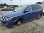 2017 Nissan Pathfinder S Blue vin: 5N1DR2MM7HC694658