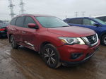 2017 Nissan Pathfinder S Red vin: 5N1DR2MM8HC602361