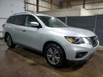 2017 Nissan Pathfinder S Silver vin: 5N1DR2MM8HC678274