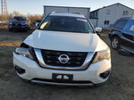 2017 Nissan Pathfinder S Белый vin: 5N1DR2MM9HC677098