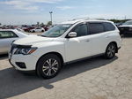 2017 Nissan Pathfinder S White vin: 5N1DR2MMXHC608498