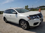 2017 Nissan Pathfinder S White vin: 5N1DR2MMXHC608498