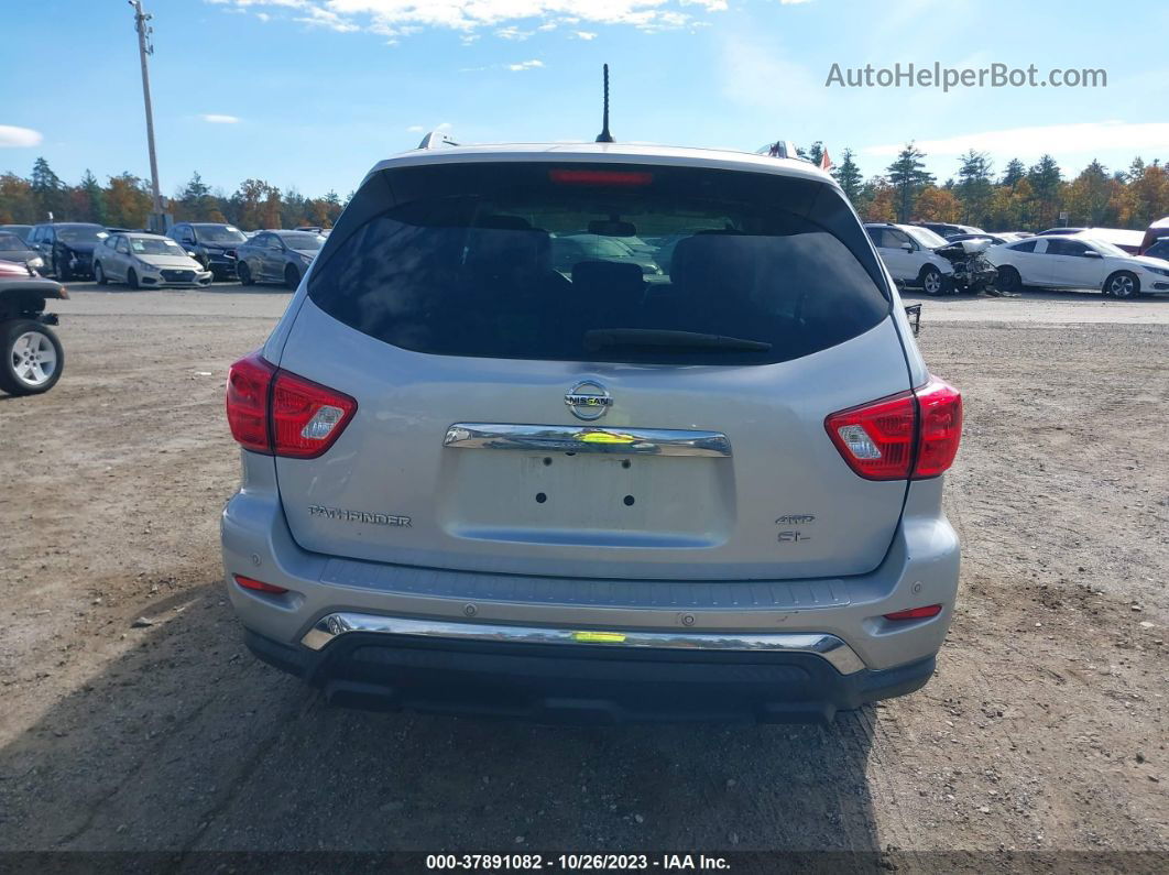 2017 Nissan Pathfinder Sl Silver vin: 5N1DR2MMXHC683962