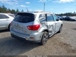 2017 Nissan Pathfinder Sl Silver vin: 5N1DR2MMXHC683962