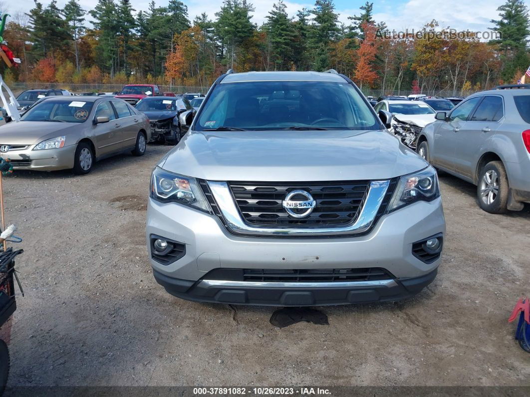 2017 Nissan Pathfinder Sl Silver vin: 5N1DR2MMXHC683962