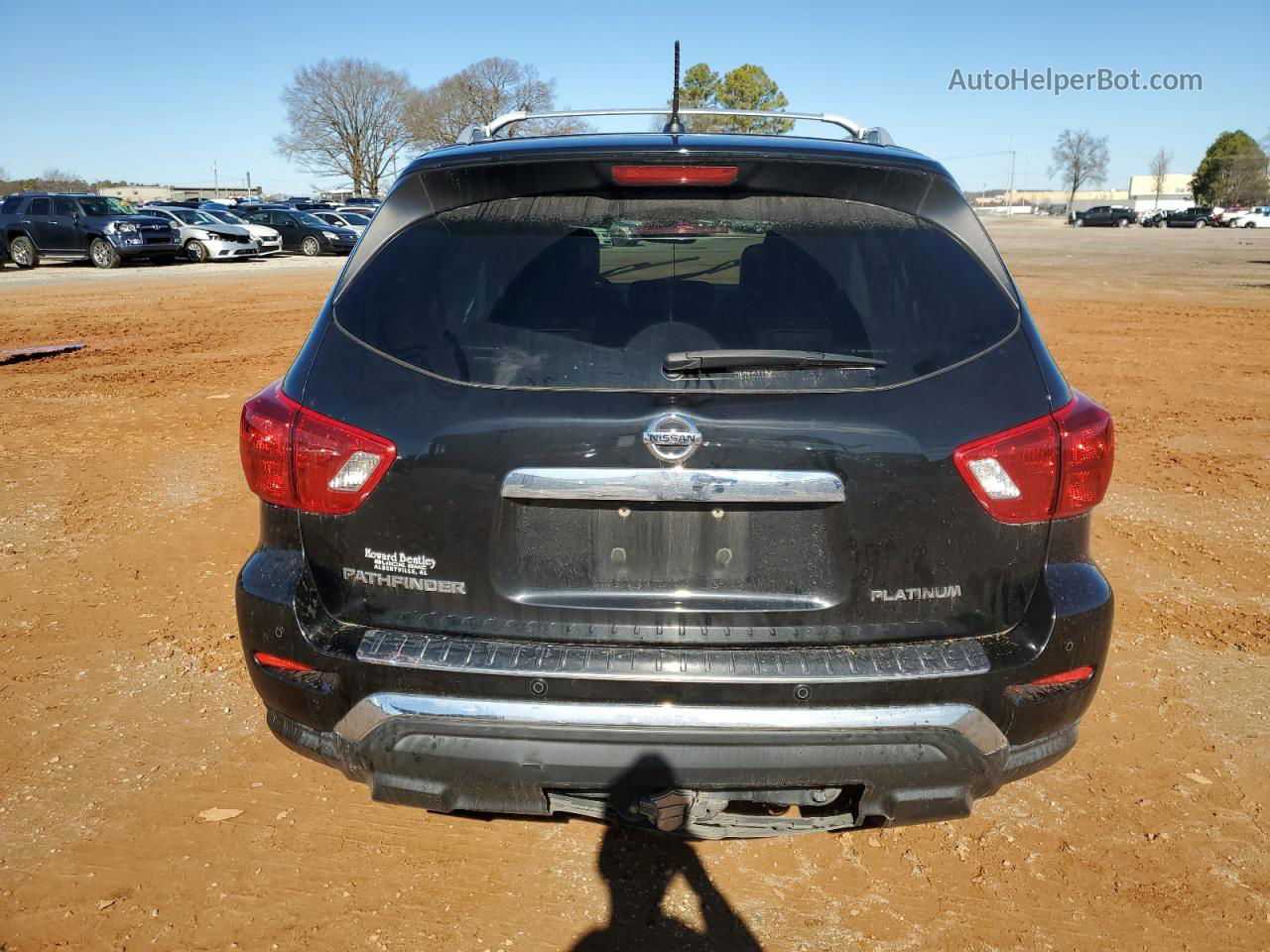 2017 Nissan Pathfinder S Black vin: 5N1DR2MN0HC601889