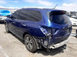 2017 Nissan Pathfinder S Blue vin: 5N1DR2MN0HC604842