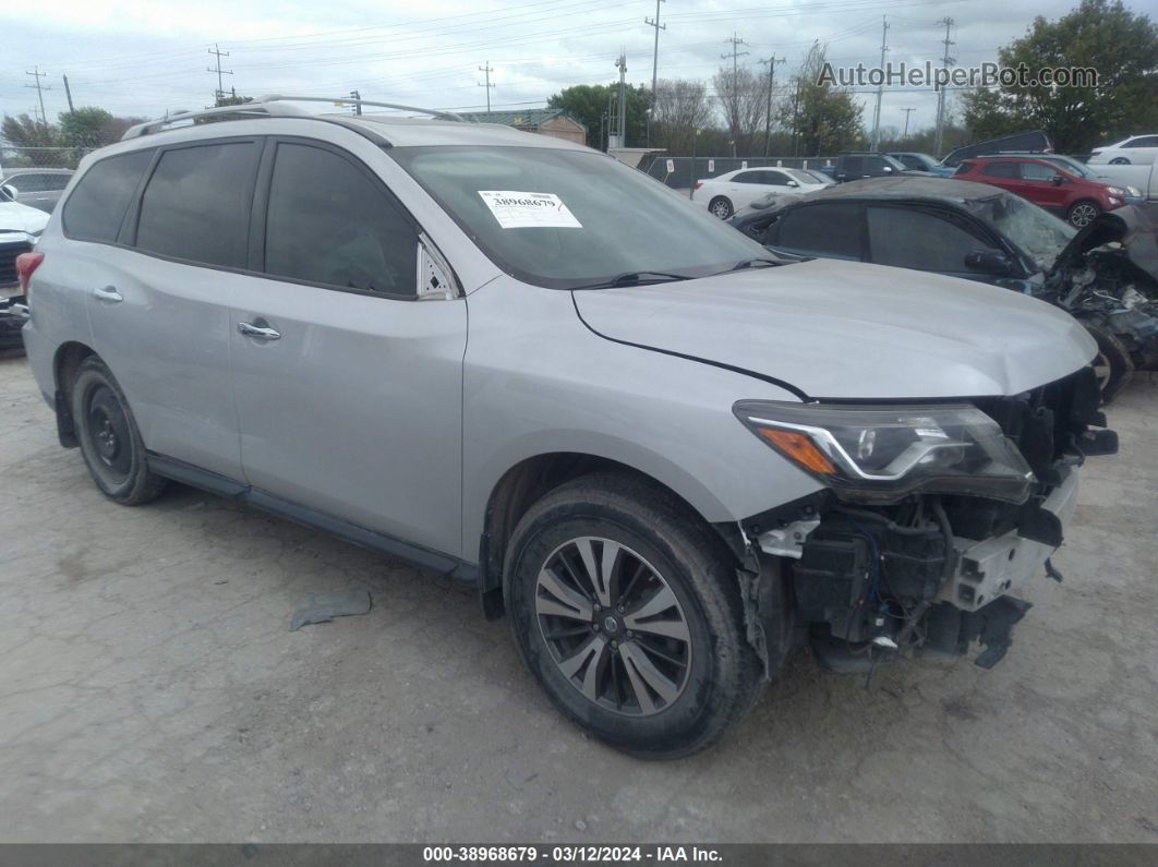 2017 Nissan Pathfinder Sl Silver vin: 5N1DR2MN0HC656679