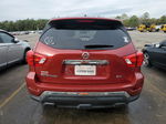 2017 Nissan Pathfinder S Maroon vin: 5N1DR2MN0HC661817