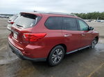 2017 Nissan Pathfinder S Темно-бордовый vin: 5N1DR2MN0HC661817