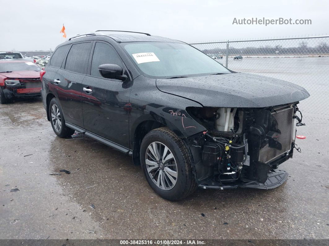 2017 Nissan Pathfinder Sv Black vin: 5N1DR2MN1HC604512