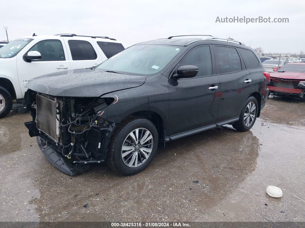 2017 Nissan Pathfinder Sv Black vin: 5N1DR2MN1HC604512