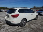 2017 Nissan Pathfinder S White vin: 5N1DR2MN1HC644394