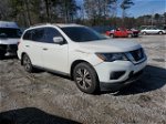 2017 Nissan Pathfinder S White vin: 5N1DR2MN1HC644394