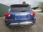 2017 Nissan Pathfinder S Синий vin: 5N1DR2MN1HC689867