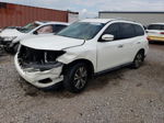 2017 Nissan Pathfinder S White vin: 5N1DR2MN1HC909072