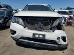 2017 Nissan Pathfinder S White vin: 5N1DR2MN2HC654903