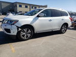 2017 Nissan Pathfinder S White vin: 5N1DR2MN2HC655288