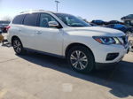 2017 Nissan Pathfinder S White vin: 5N1DR2MN2HC655288