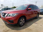 2017 Nissan Pathfinder S Красный vin: 5N1DR2MN3HC606617