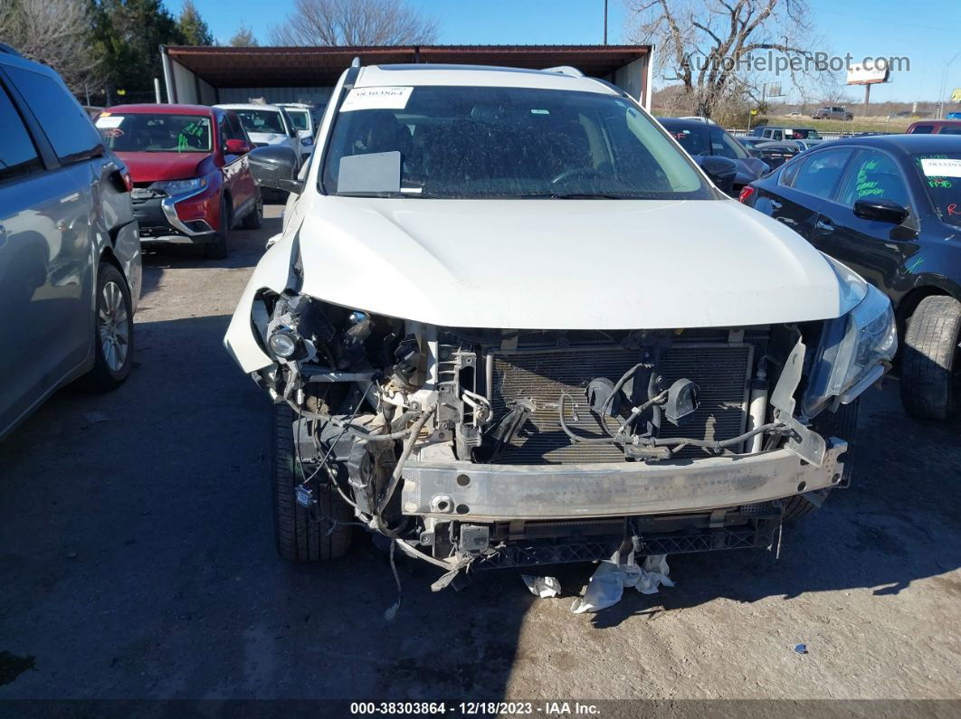 2017 Nissan Pathfinder Platinum White vin: 5N1DR2MN3HC677252