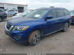 2017 Nissan Pathfinder S Blue vin: 5N1DR2MN3HC684525