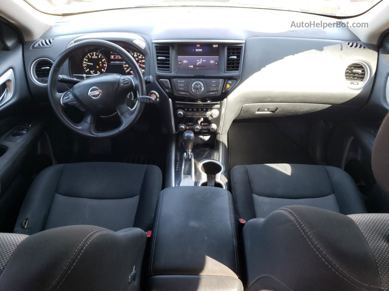 2017 Nissan Pathfinder S Бордовый vin: 5N1DR2MN4HC621174